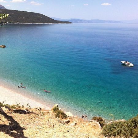 Villa In Kalloni Direkt Am Meer, Tolle Aussicht Kalloni (Peloponnese) Exterior foto