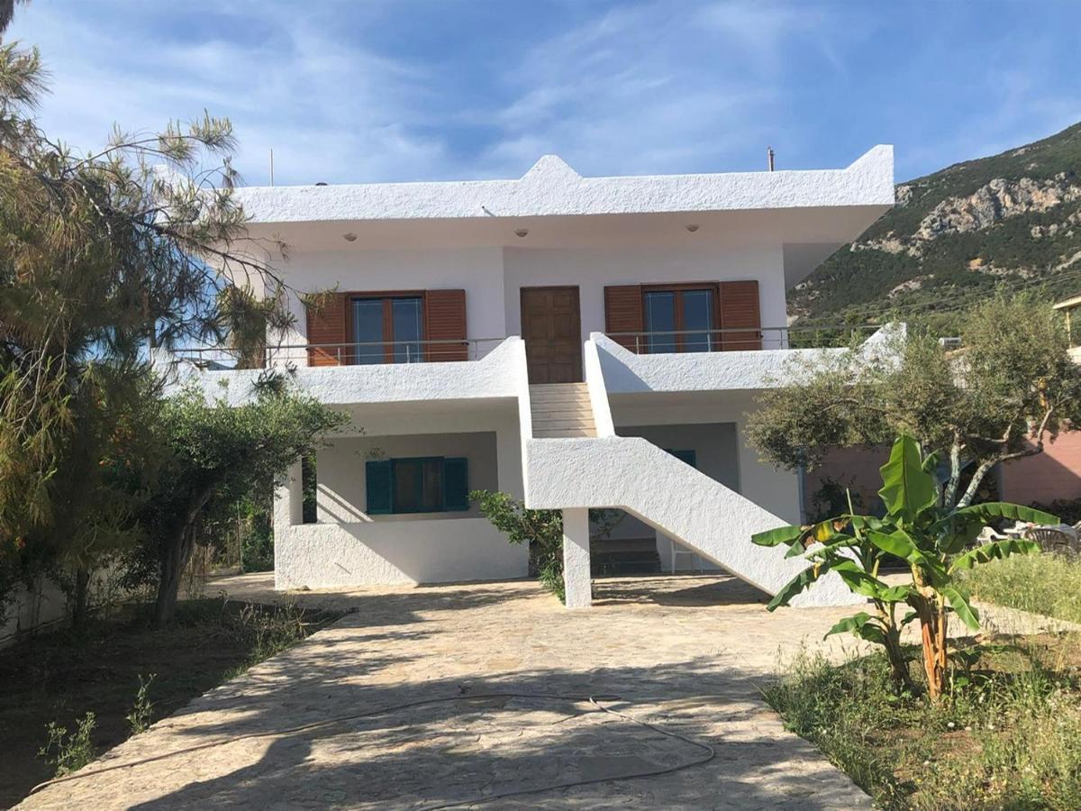 Villa In Kalloni Direkt Am Meer, Tolle Aussicht Kalloni (Peloponnese) Exterior foto