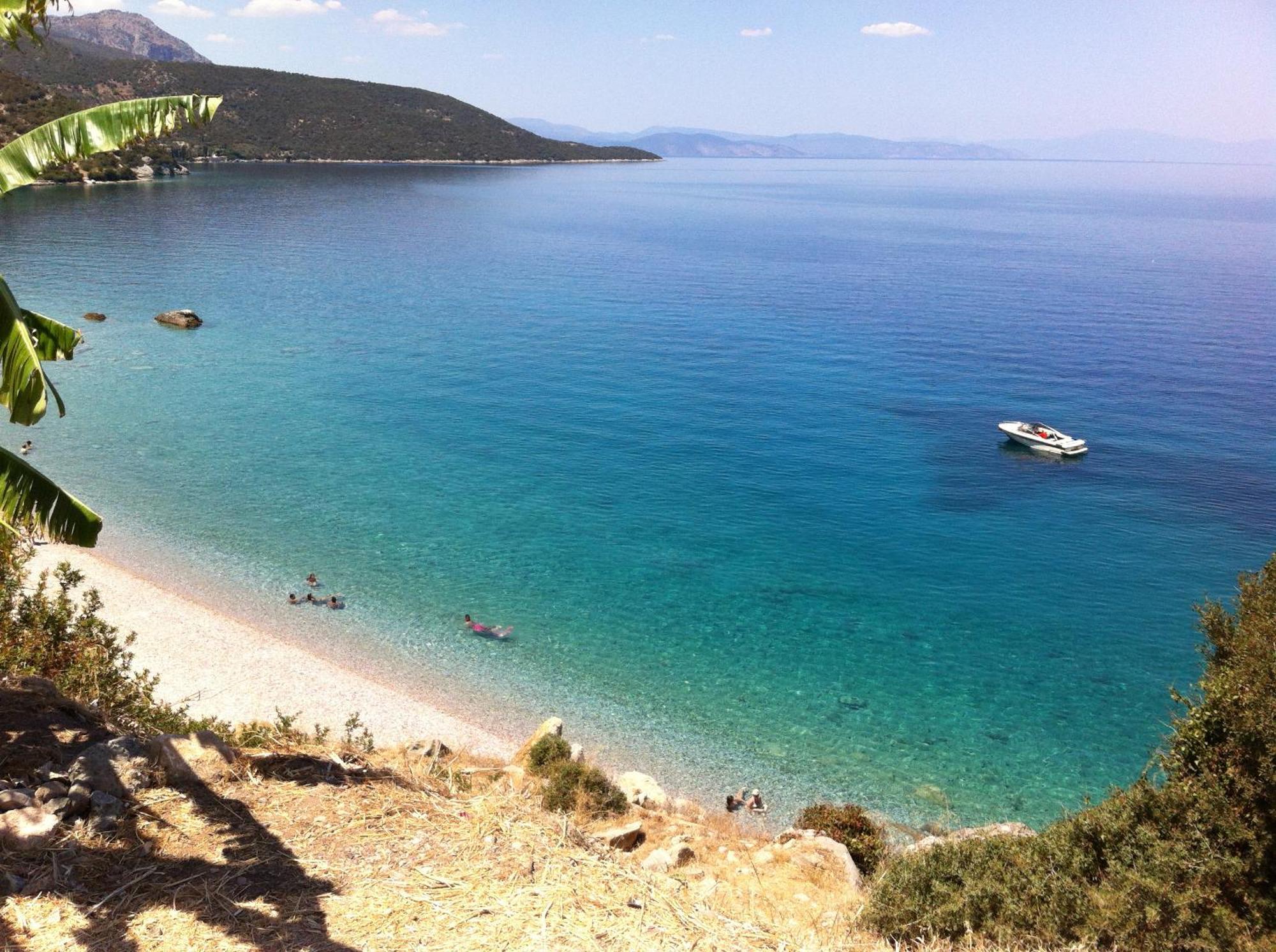 Villa In Kalloni Direkt Am Meer, Tolle Aussicht Kalloni (Peloponnese) Exterior foto