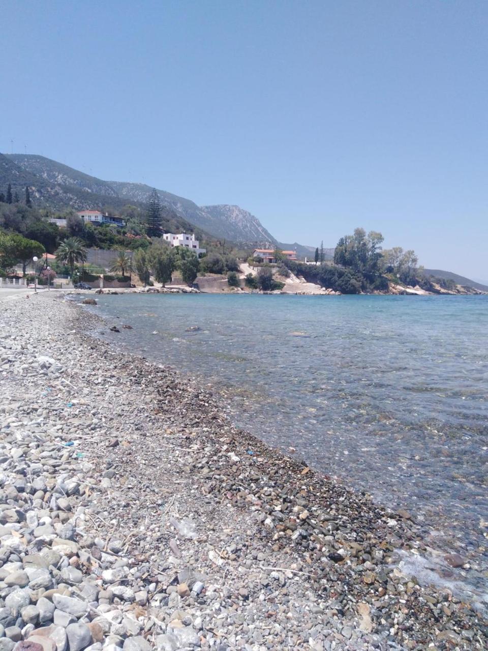 Villa In Kalloni Direkt Am Meer, Tolle Aussicht Kalloni (Peloponnese) Exterior foto