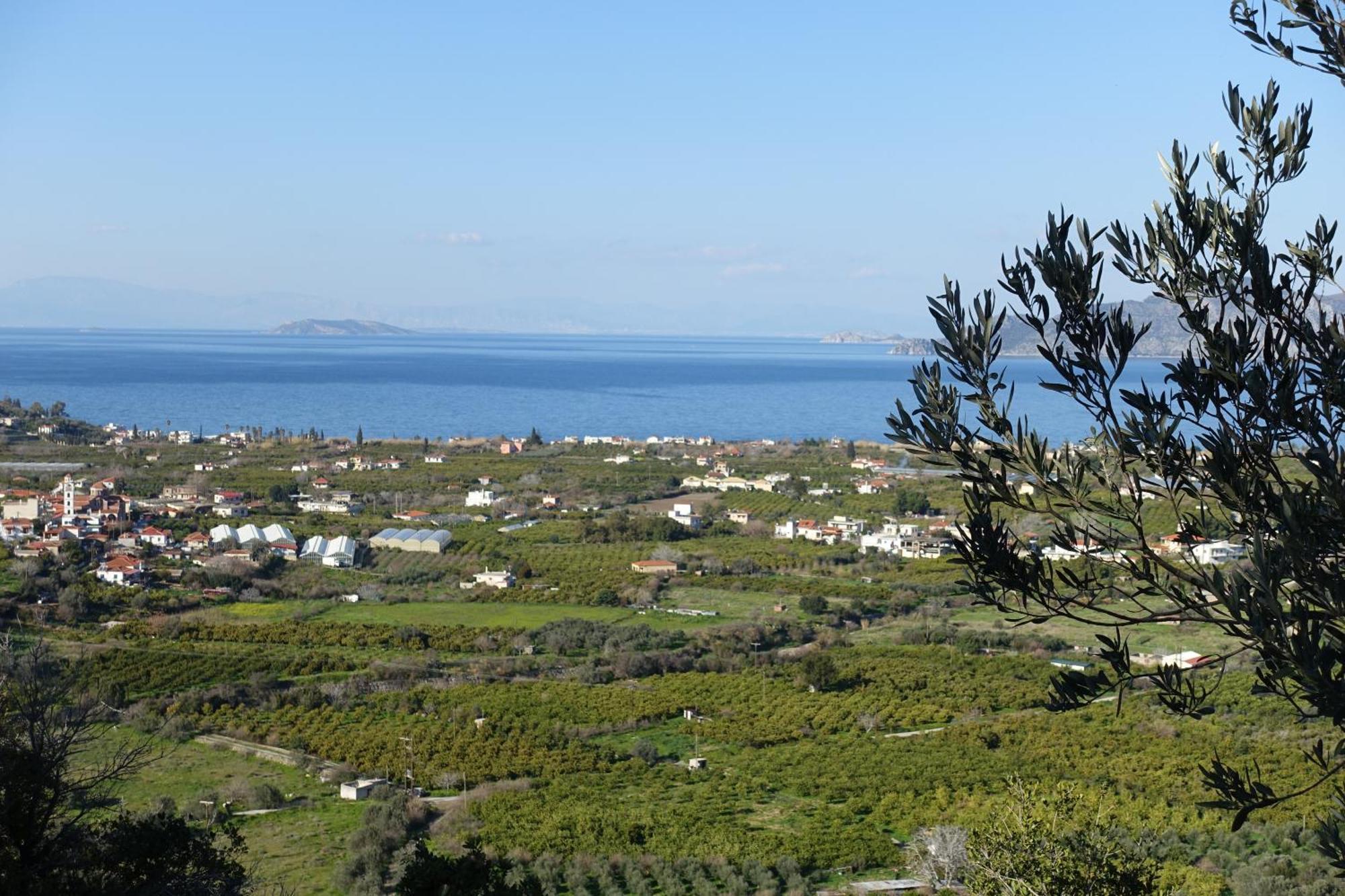 Villa In Kalloni Direkt Am Meer, Tolle Aussicht Kalloni (Peloponnese) Exterior foto